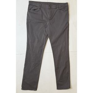 American Eagle 38x36‎ Tall Slim Straight Jeans Vintage Broken In Soft Gray